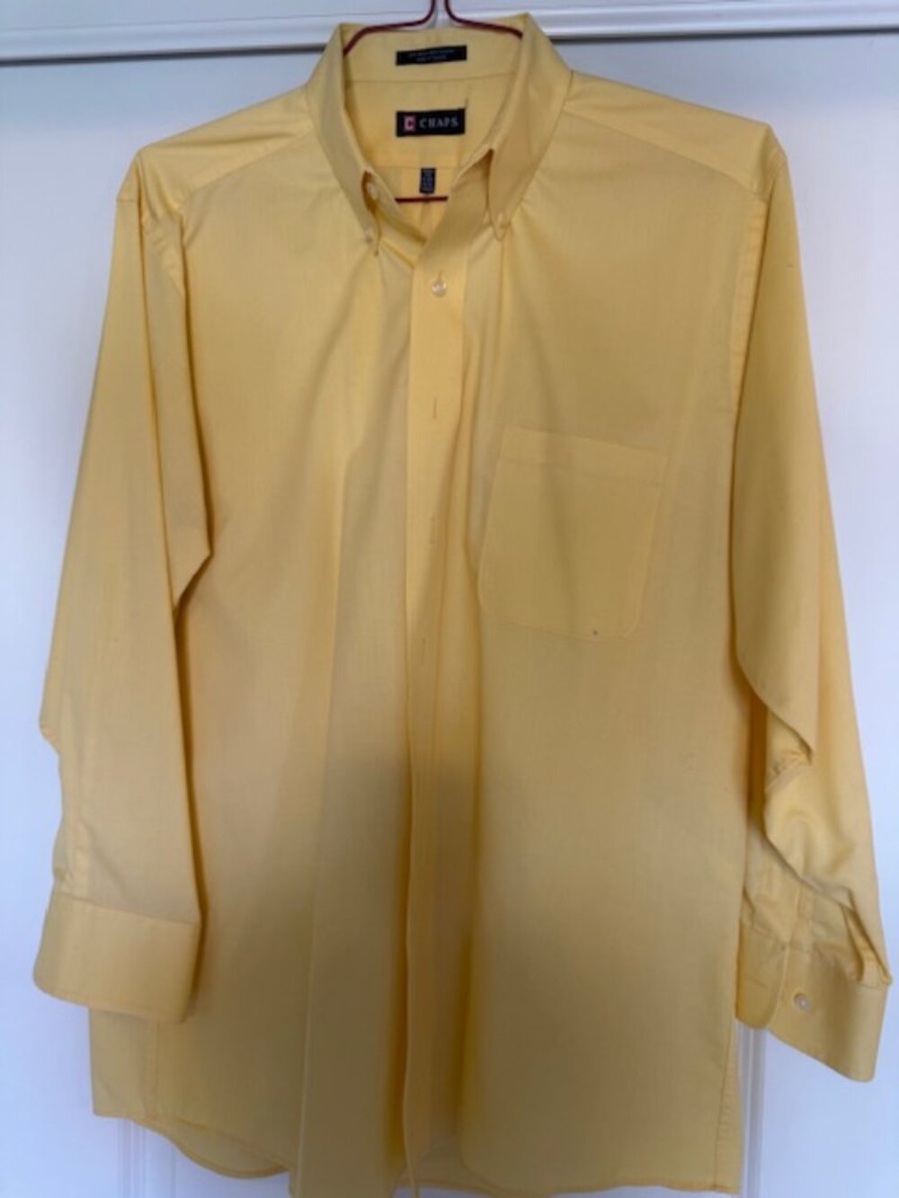 Calvin Klein Men’s Yellow Dress Shirt - Picture 2 of 4